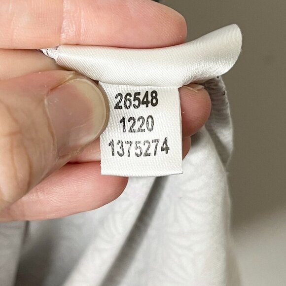 FootJoy Black and White Patterned Polo Shirt - Picture 9 of 9